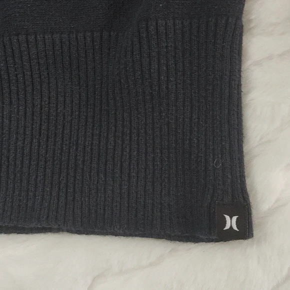 Mens Hurley V Neck Long Sleeve Cotton Sweater Sz M - Picture 2 of 12